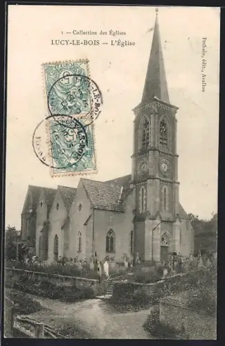 AK Lucy-le-Bois, L` Église