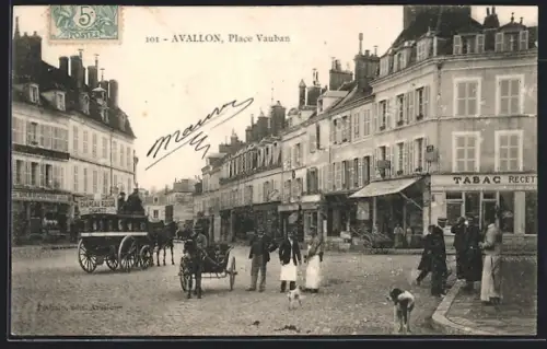 AK Avallon, Place Vauban