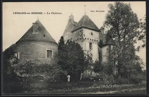 AK Lessard-en-Bresse, Le Chateau