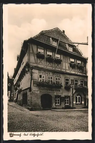 AK Eisenach, Restaurant Lutherkeller im Lutherhaus
