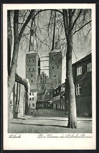 AK Lübeck, Türme des Lübecker Doms