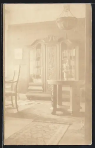 Foto-AK Berlin-Spandau, Haus Paul M. Jansen, Klosterstrasse 6 /7, Arbeitszimmer