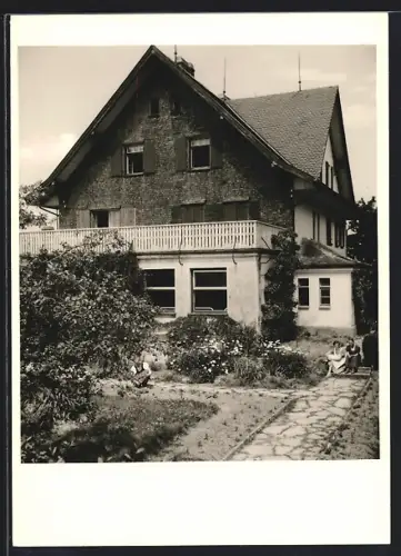 AK Witzmanns, Blick auf das Kinderheim Birkenhof