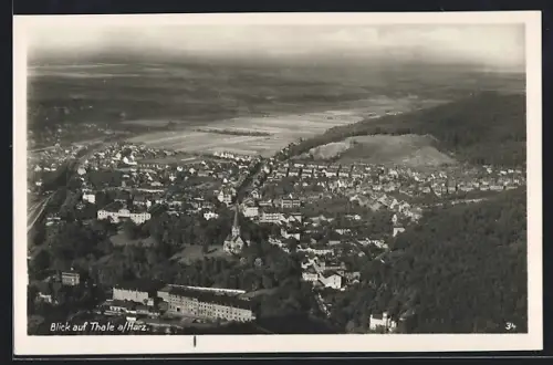 AK Thale a. Harz, Blick auf Stadtpanorama
