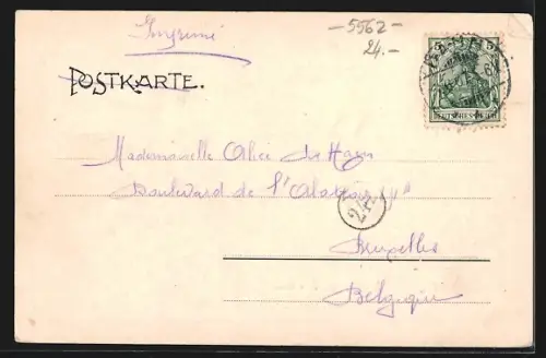AK Manderscheid, Oberburg mit Belvedère