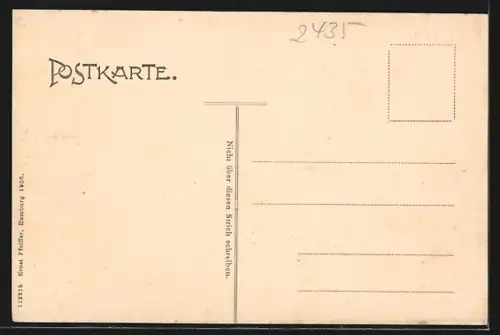 AK Dahme i. H., Hamburger Heim, Gebäudeansicht