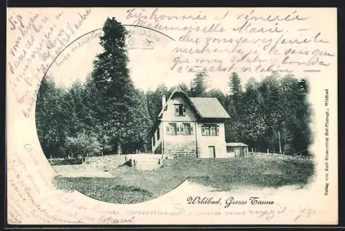 AK Bad Wildbad, Gasthaus Grosse Tanne