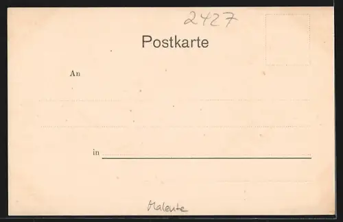 AK Malente, Hotel Diecksee mit Holm