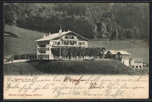 AK Nonn, Gasthaus Fuchs