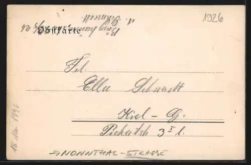 AK Berchtesgaden, Nonnthal-Strasse mit Hotel