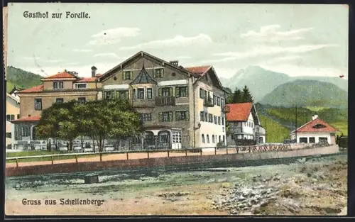 AK Marktschellenberg, Gasthaus zur Forelle