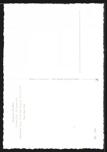 AK Portrait der Schauspielerin Brigitte Bardot mit Hochsteckfrisur