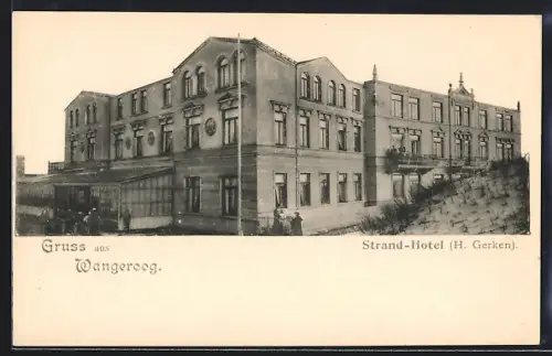 AK Wangerooge, Strand-Hotel H. Gerken