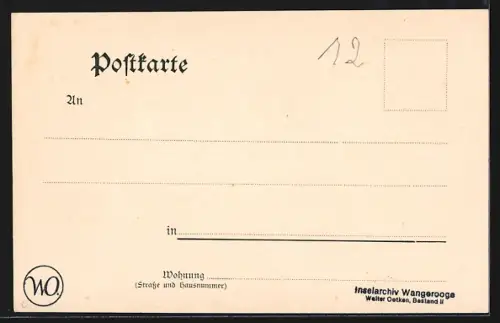 AK Wangerooge, Strand-Hotel H. Gerken