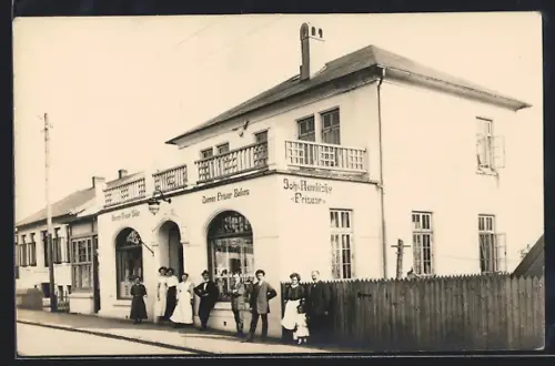 AK Wangerooge, Friseur Johannes Hawlitzky, Strasse und Haus