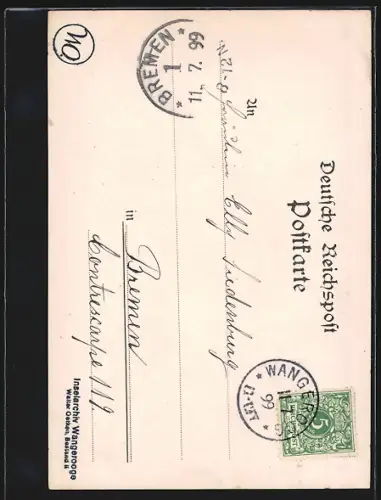 AK Wangerooge, Strandhotel, Segelboot