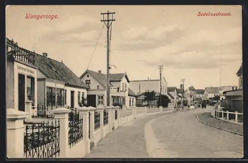 AK Wangerooge, Partie in der Zedeliusstrasse
