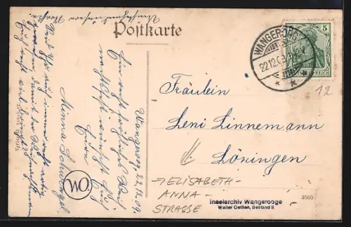 AK Wangerooge, Elisabeth-Anna-Strasse