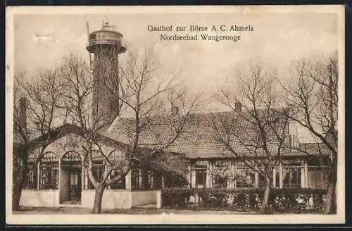 AK Wangerooge, Gasthof zur Börse von A. C. Ahmels