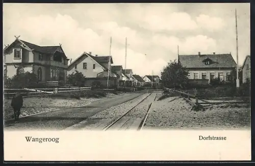 AK Wangerooge, Partie in der Dorfstrasse