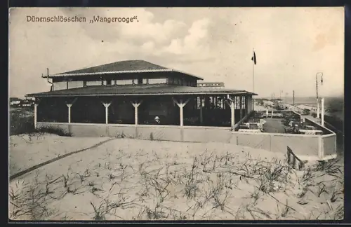 AK Wangerooge, Gasthaus Dünenschlösschen Wangerooge