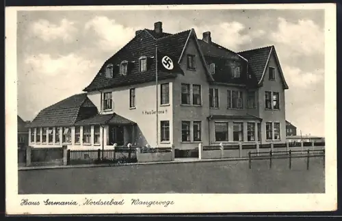 AK Wangerooge, Hotel Haus Germania, 
