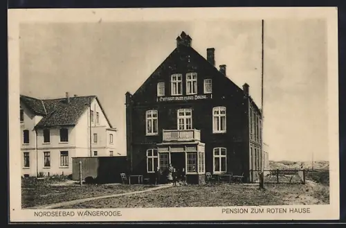 AK Wangerooge, Hotel Pension Zum Roten Hause