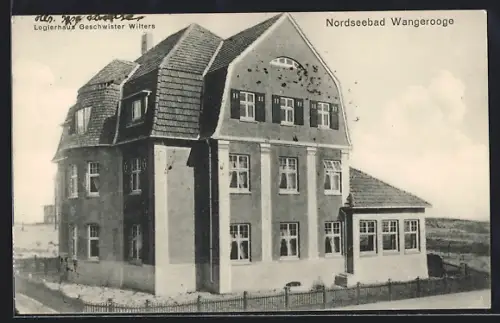 AK Wangerooge, Hotel Logierhaus Geschwister Wilters