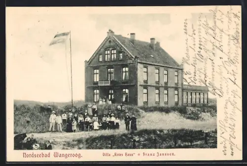 AK Wangerooge, Hotel Villa Rotes Haus, Inh. Franz Janssen