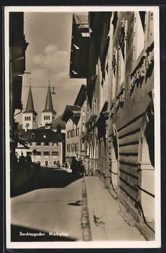AK Berchtesgaden, Marktplatz