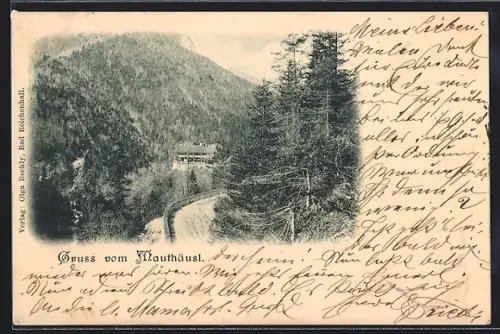 AK Bad Reichenhall, Gasthof Mauthäusl
