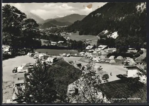 AK Berchtesgaden, Campingplatz Allweglehen, Inh. J. u. W. Fendt