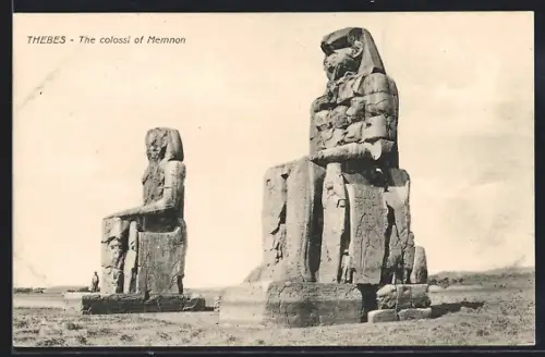 AK Thebes, The colossi of Memnon