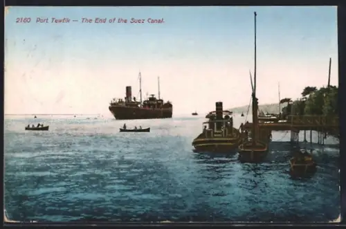 AK Port Tewfik, The End of the Suez Canal