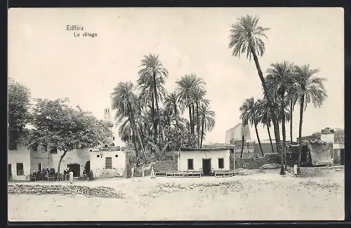 AK Edfou, Le village
