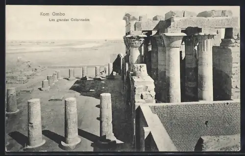 AK Kom Ombo, Les grandes Colonnades