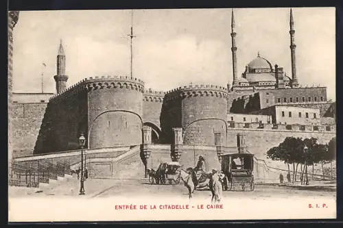 AK Le Caire, Entrée de la Citadelle
