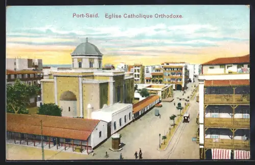 AK Port-Said, Eglise Catholique Orthodoxe