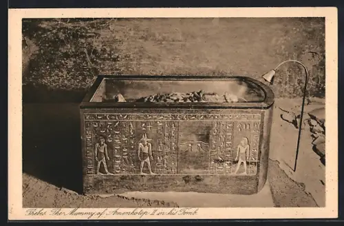 AK Thebes, The Mummy of Amenhotep II in his Tomb