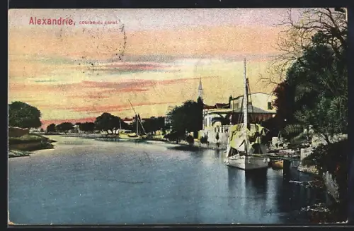 AK Alexandrie, Courbe du canal