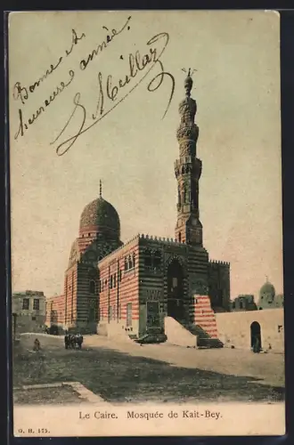 AK Le Caire, Mosquée de Kait-Bey