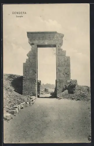 AK Dendera, Temple