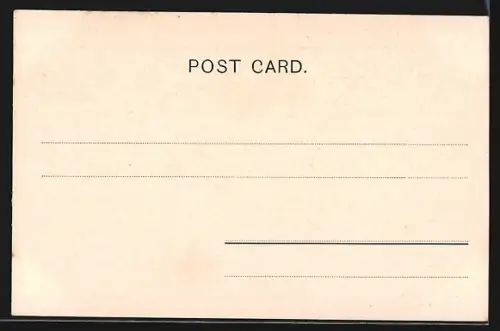 AK Port Said, Panorama vom Wasser gesehen