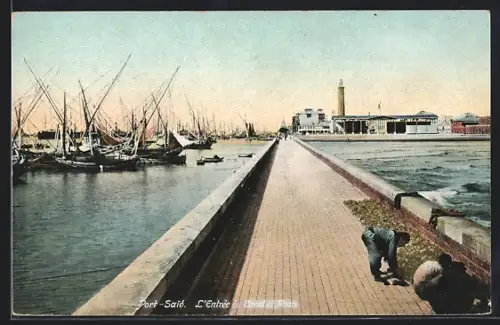 AK Port Said, L`Entrée du Canal et Phare