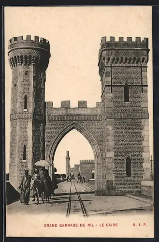 AK Le Caire, Grand Barrage du Nil