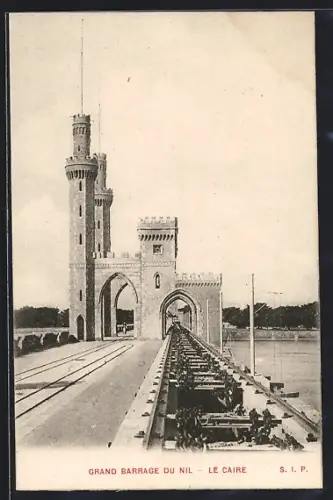 AK Le Caire, Grand Barrage du Nil
