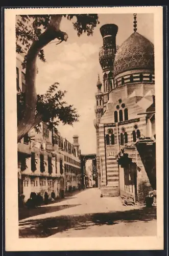 AK Cairo, The Mosque Khaibeck, blue mosque