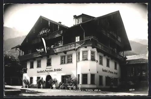 AK Mayrhofen i. Tirol, Gasthof & Pension Brücke, Inh. Schneeberger