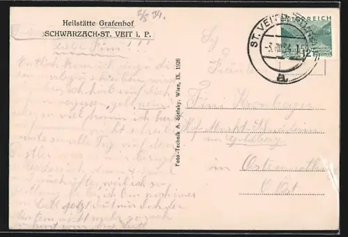 AK St. Veit i. P., Heilstätte Grafenhof