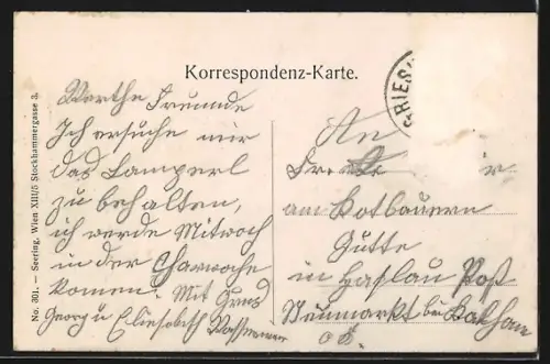 AK St. Georgen bei Grieskirchen, Kirche im Ort